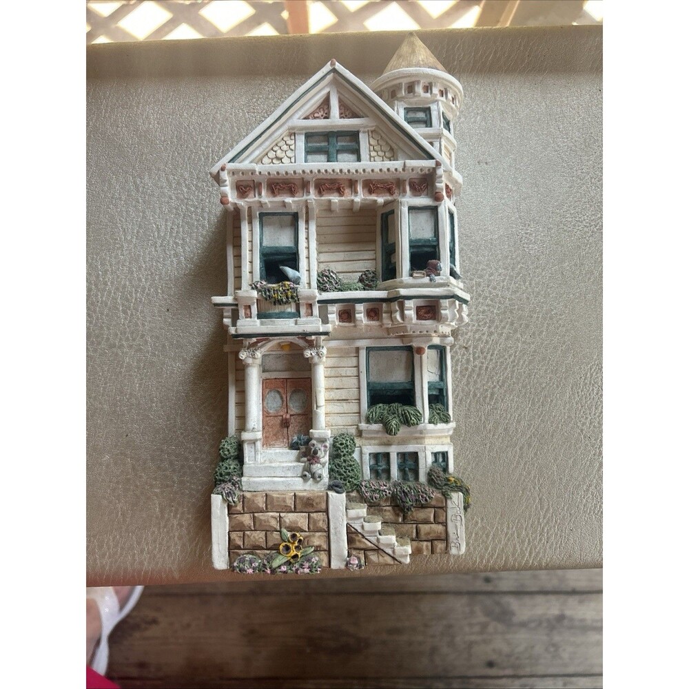 Brian Baker's Deja Vu Collection "Victorian Bay View" 3-D Wall Hanging Plaque